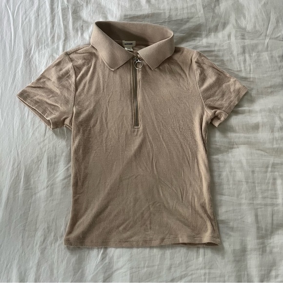 GARAGE COLLARED TEE - Picture 1 of 3